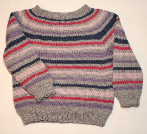 Pulli 2 - 2 1/2 Jahre  30% Alpaka  70% Merino extrafine